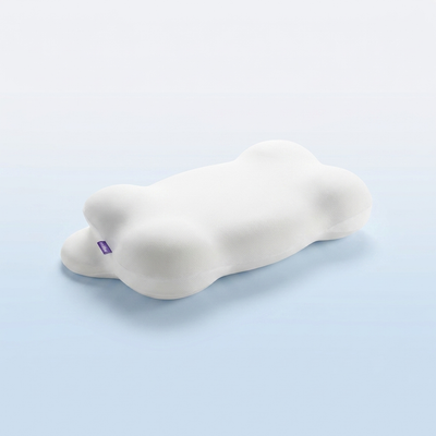 Drowsen Align Pillow on soft cloud background